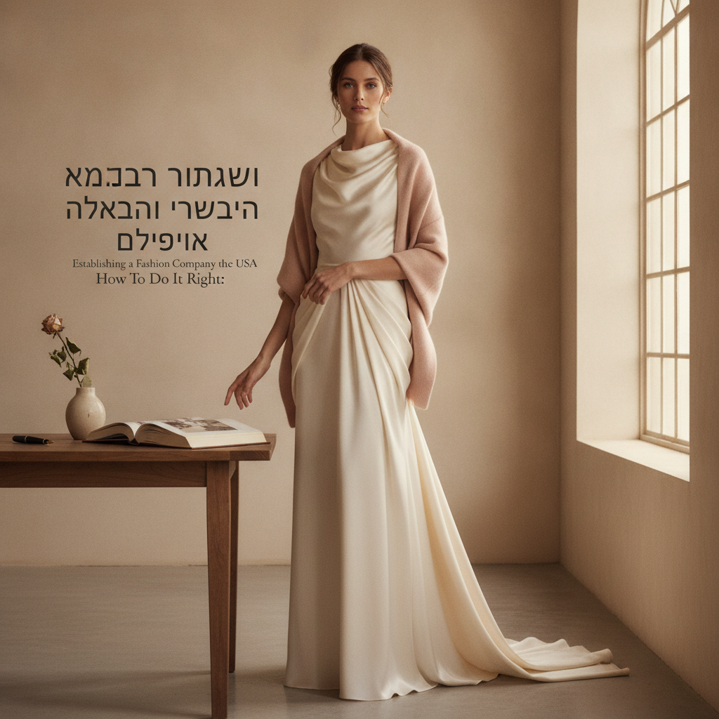 להקים חברת אופנה בארה"ב כישראלי – איך עושים זאת נכון?