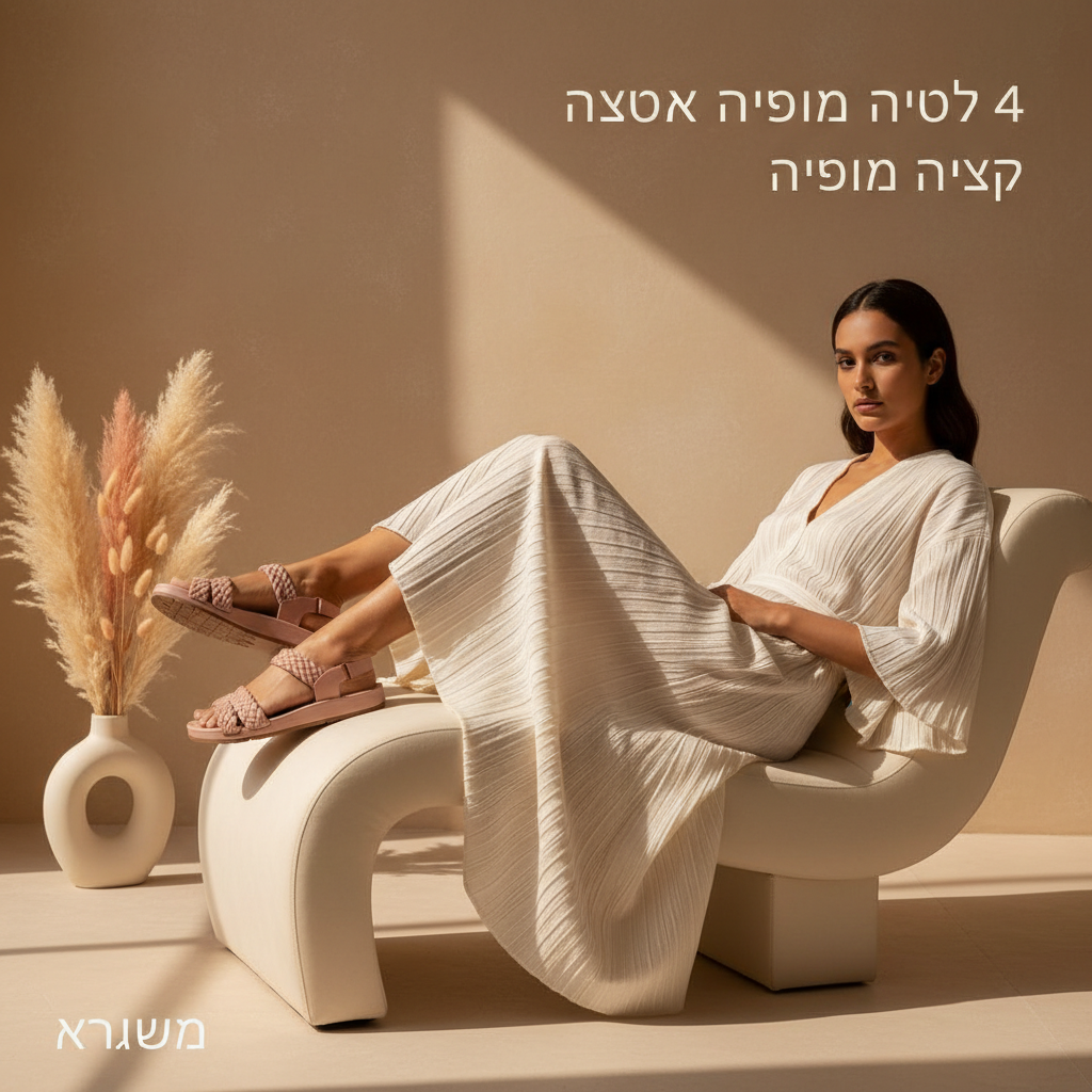 4 סיבות לנעול סנדלי שורש בקיץ