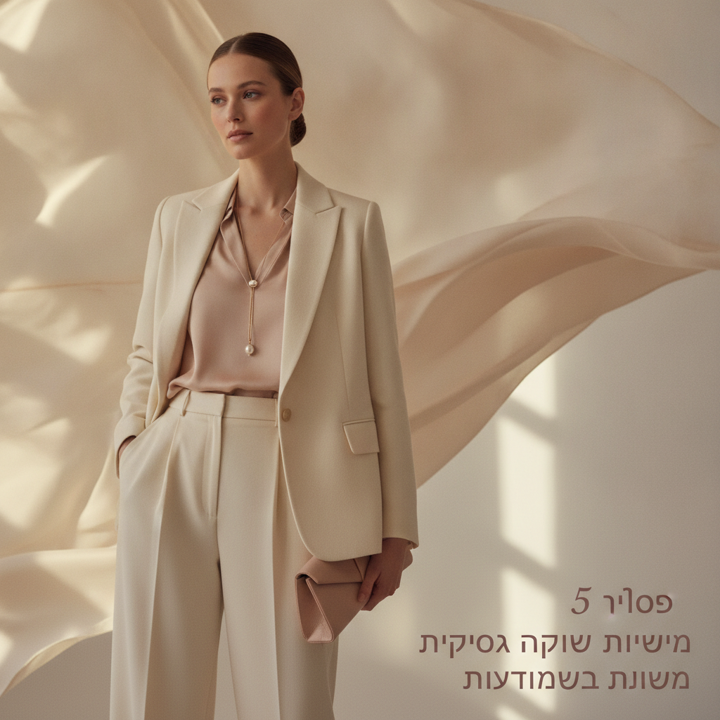 5 טיפים לפריטי לבוש אלגנטיים ומחוייטים לנשים